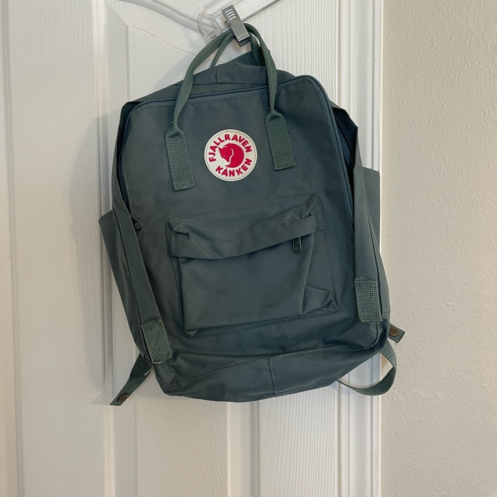 Fjallraven Green Backpack Durable Classic Design